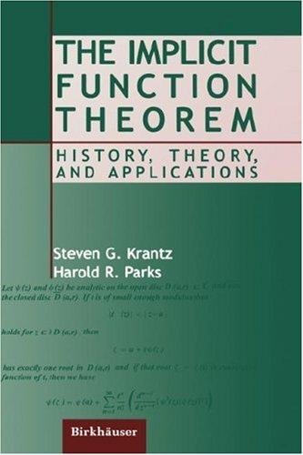 The implicit function theorem
