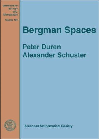 Bergman spaces