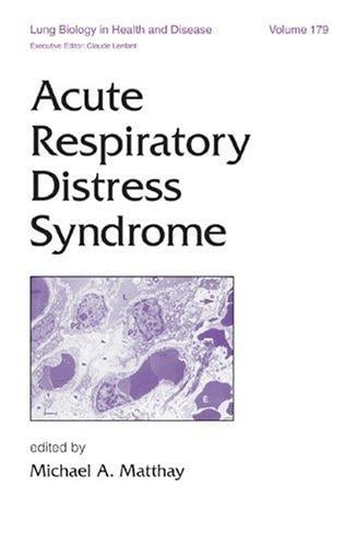 Acute respiratory distress syndrome