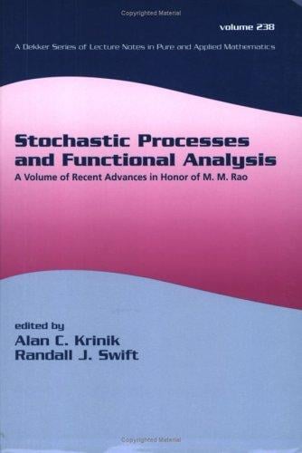 Stochastic processes and functional analysis