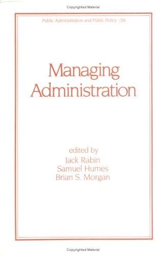 Managing administration