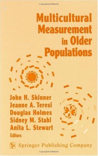 Multicultural measurement in older populations