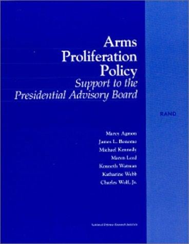 Arms proliferation policy