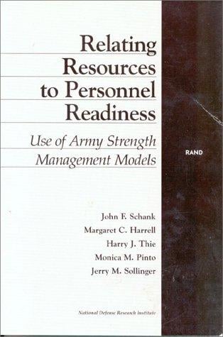 Relating resources to personnel readiness
