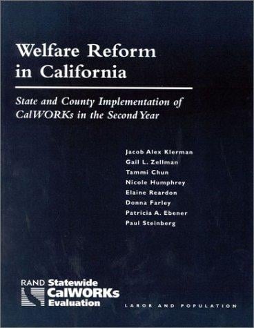 Welfare reform in California