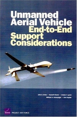 Unmanned aerial vehicle end-to-end support considerations