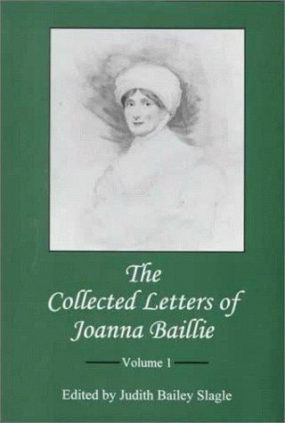 The collected letters of Joanna Baillie