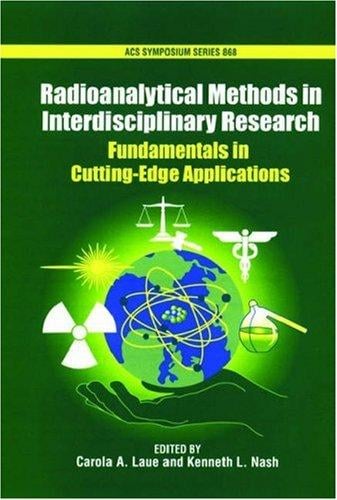 Radioanalytical methods in interdisciplinary research