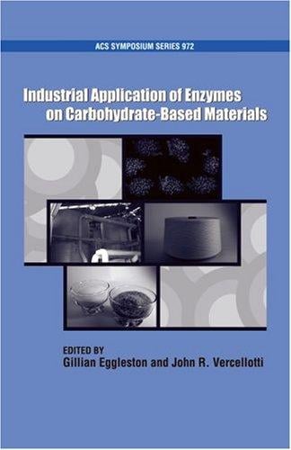 Industrial application of enzymes based on carbohydrate-based material