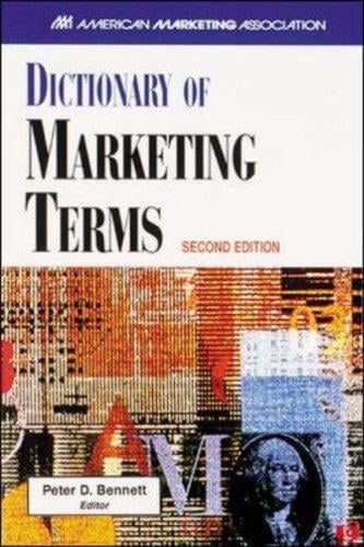 Dictionary of marketing terms