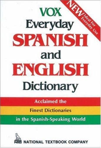 VOX Everyday Spanish and English dictionary