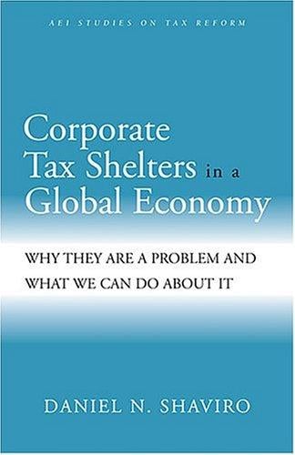 Corporate tax shelters in a global economy