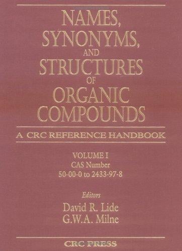 Names, synonyms, and structures of organic compounds