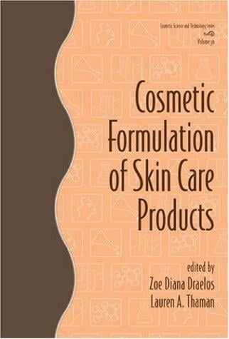 Cosmetic formulation of skin care products