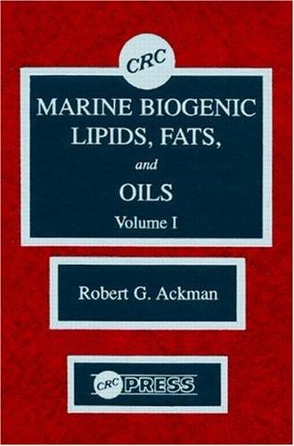 Marine biogenic lipids, fats, and oils