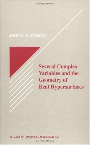Several complex variables and the geometry of real hypersurfaces