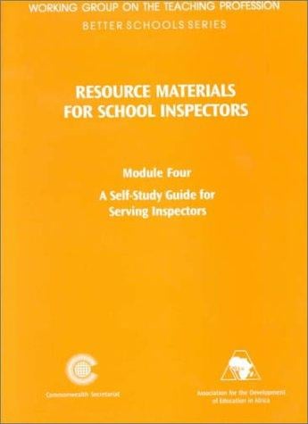 Resource materials for school inspectors