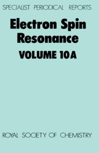 Electron Spin Resonance (Electron Spin Resonance; a Review of the Literature)