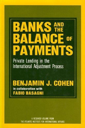Banks and the balance of payments