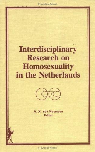 Interdisciplinary research on homosexuality in the Netherlands