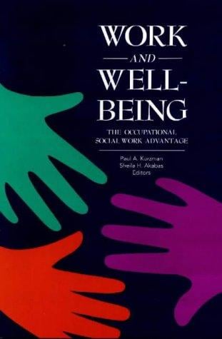 Work and well-being