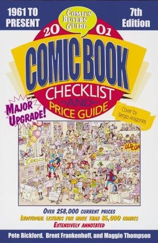 2001 comic book checklist and price guide
