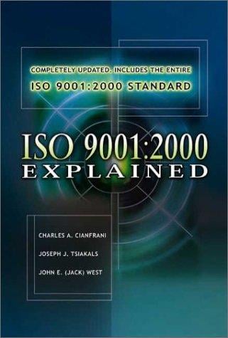 ISO 9001:2000 explained