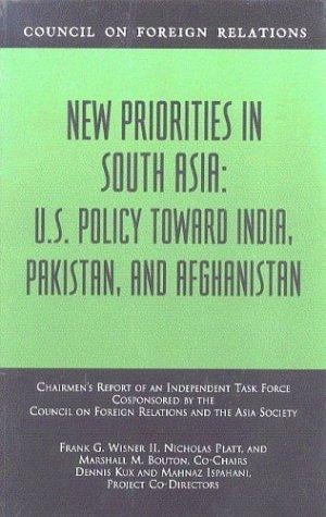 New priorities in South Asia