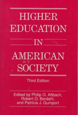 Higher education in American society