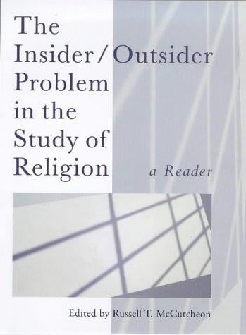 The insider/outsider problem in the study of religion