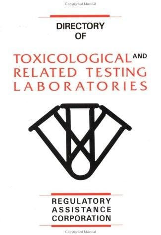 Directory of toxicological and related testing laboratories