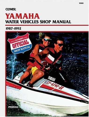 Clymer Yamaha water vehicles shop manual, 1987-1992