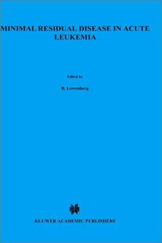 Minimal residual disease in acute leukemia