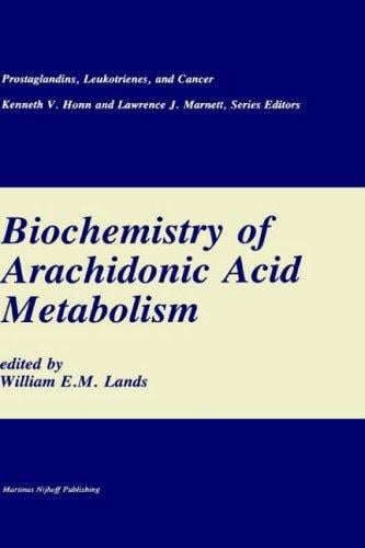 Biochemistry of arachidonic acid metabolism