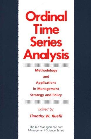 Ordinal time series analysis