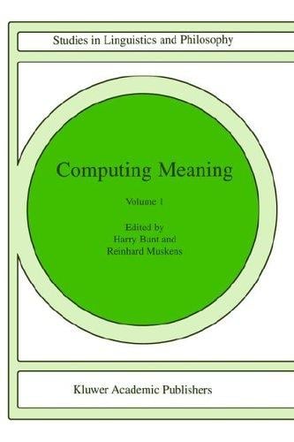 Computing Meaning