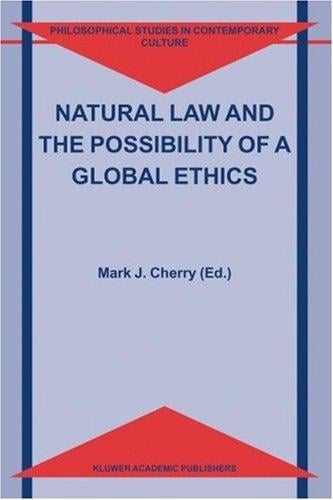 Natural law and the possibility of a global ethics