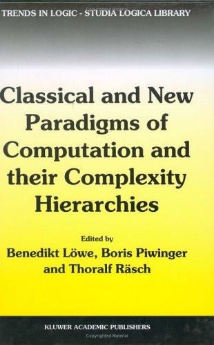 Classical and new paradigms of computation and their complexity hierarchies