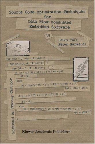 Source code optimization techniques for data flow dominated embedded software