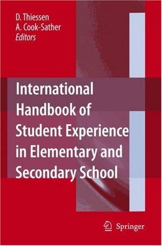 International handbook of student experience of elementary and secondary school
