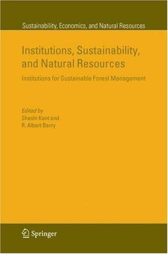 Institutions, sustainability, and natural resources