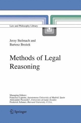Methods of legal reasoning