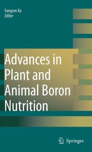 Advances in plant and animal boron nutrition