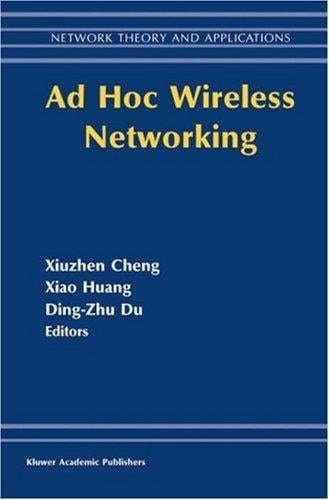 Ad hoc wireless networking