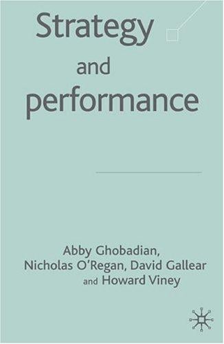 Strategy and performance