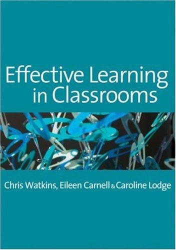 Effective learning in classrooms