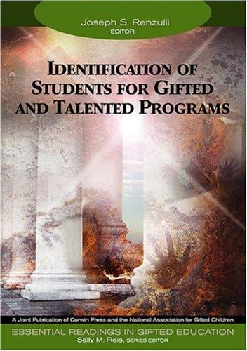Identification of students for gifted and talented programs