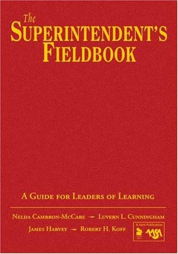 The superintendent's fieldbook