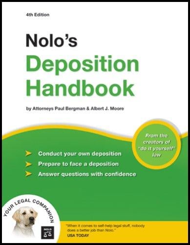 Nolo's deposition handbook