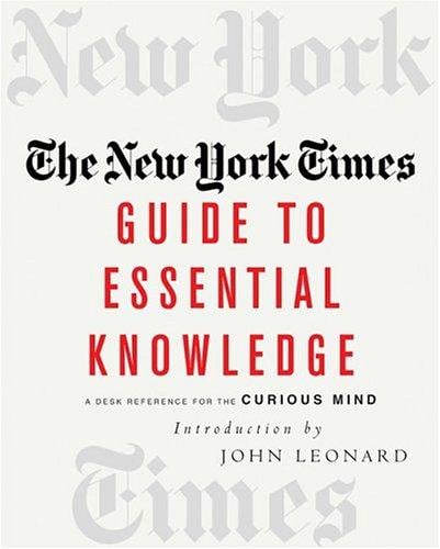 The New York times guide to essential knowledge